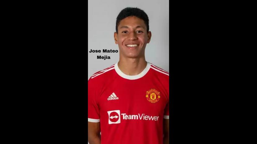 Pemain muda Manchester United, Mateo Mejia.