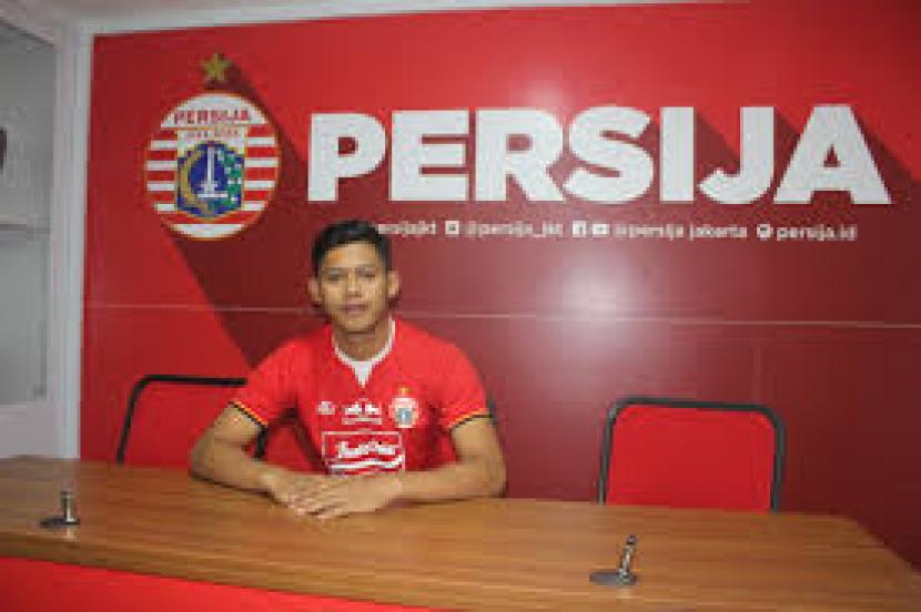 Pemain Persija Jakarta Taufik Hidayat