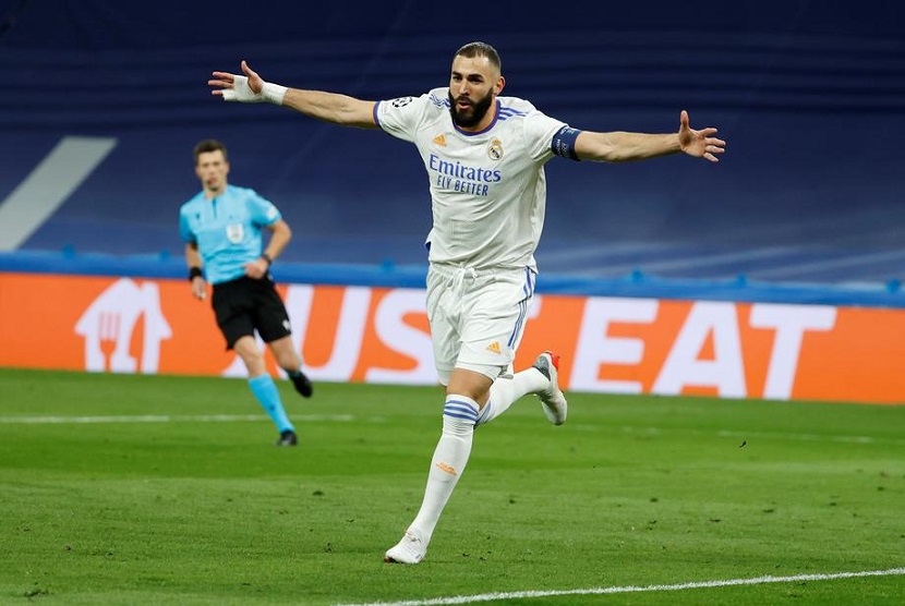 Pemain Real Madrid berhasil menggetarkan gawang Shakhtar Donetsk pada matchday keempat Grup D Liga Champions di Santiago Bernabeu, Kamis (4/11) dini hari WIB.