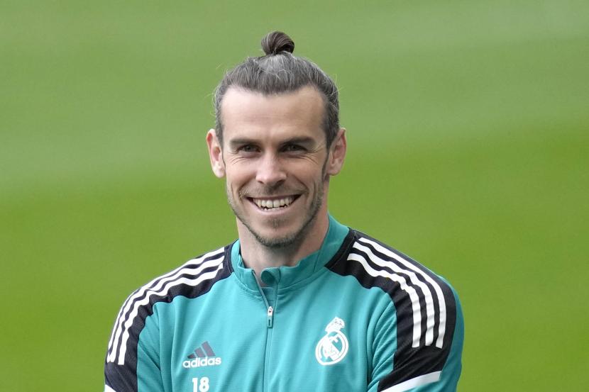 Gelandang timnas Wales dan Real Madrid, Gareth Bale. Bale akan meninggalkan Madrid pada musim panas 2022 mendatang.