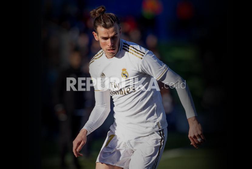Mantan bintang Real Madrid Gareth Bale. Bale memastikan akan menuju Los Angeles FC (LAFC) di kompetisi Major League Soccer (MLS) Amerika Serikat (AS) pada Juni 2022.
