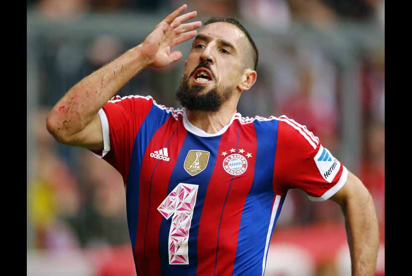 Pemain sayap Bayern Muenchen, Franck Ribery