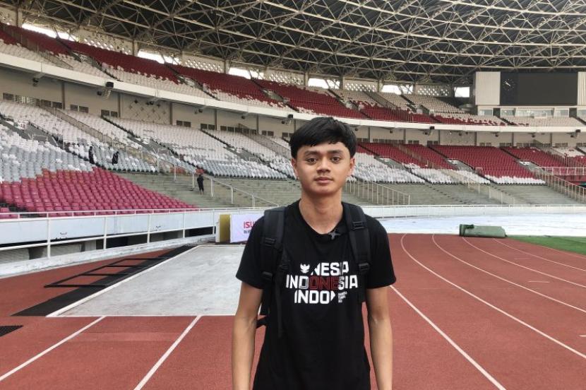 Pemain timnas Indonesia U-17, Reno Salampessy.