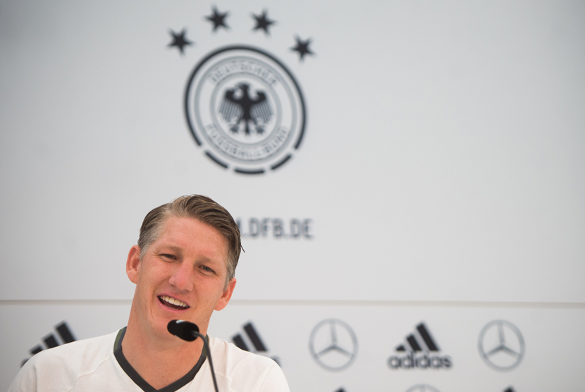 Mantan pemain Timnas Jerman, Bastian Schweinsteiger. 