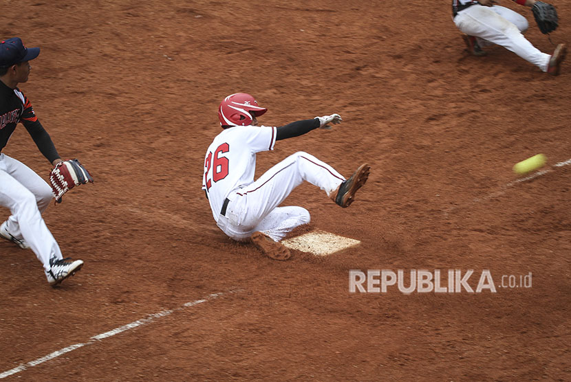 Ilustrasi softball. pertandingan pertama PON 2020 akan diawali dari cabang olahraga softball putra. 