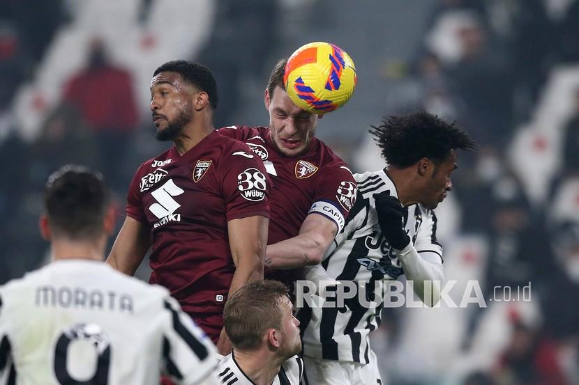 Duel Torino vs Juventus di Serie A Liga Italia musim lalu (ilustrasi)