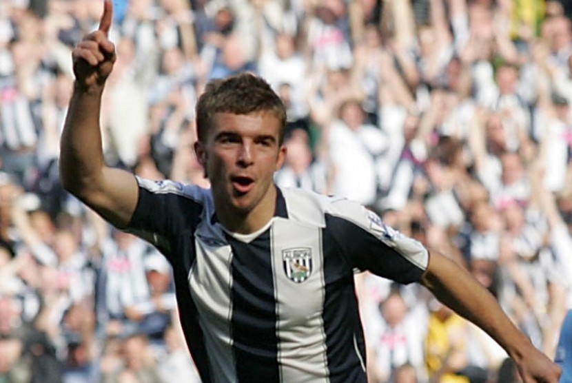 Pemain WBA, James Morrison.