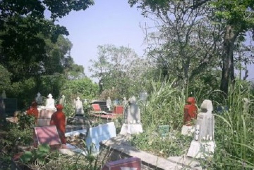 Ilustrasi pemakaman. Baznas menyinergikan berbagai pihak di Biak untuk mengadakan area pemakaman baru. 