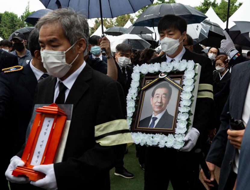Pemakaman Wali Kota Seoul Park Won-soon
