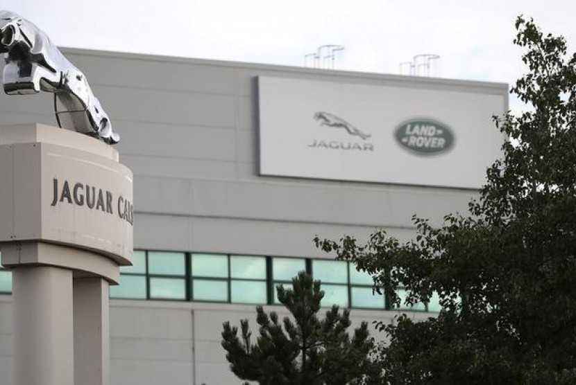 Jaguar Land Rover mengalami kerugian karena pemasok suku cadangnya berasal dari Hubei, yang merupakan pusat corona di China. Pemandangan di salah pabrik Jaguar Land Rover di Liverpool, Inggris, (ilustrasi).