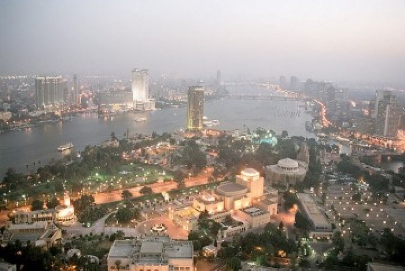 Pemandangan kota Kairo