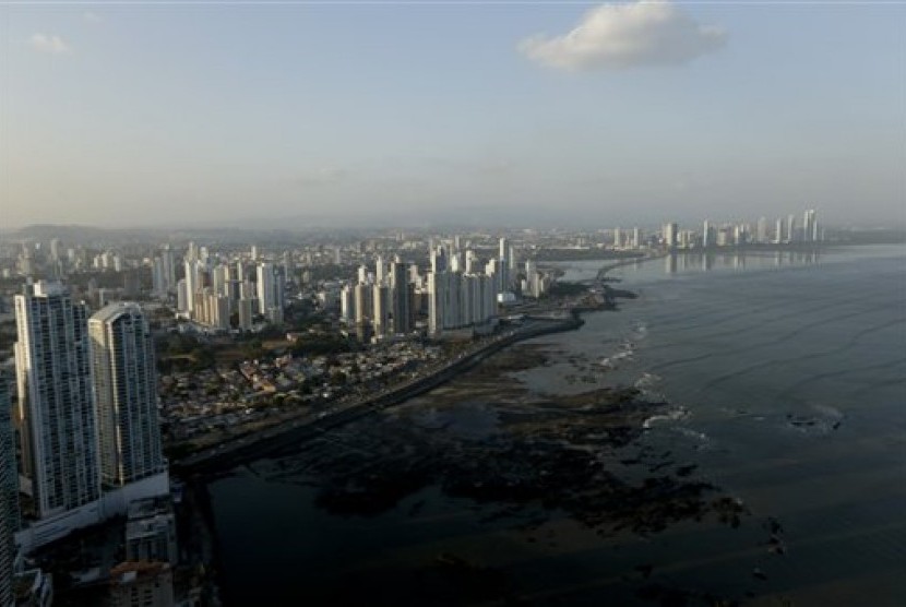 Pemandangan kota Panama.