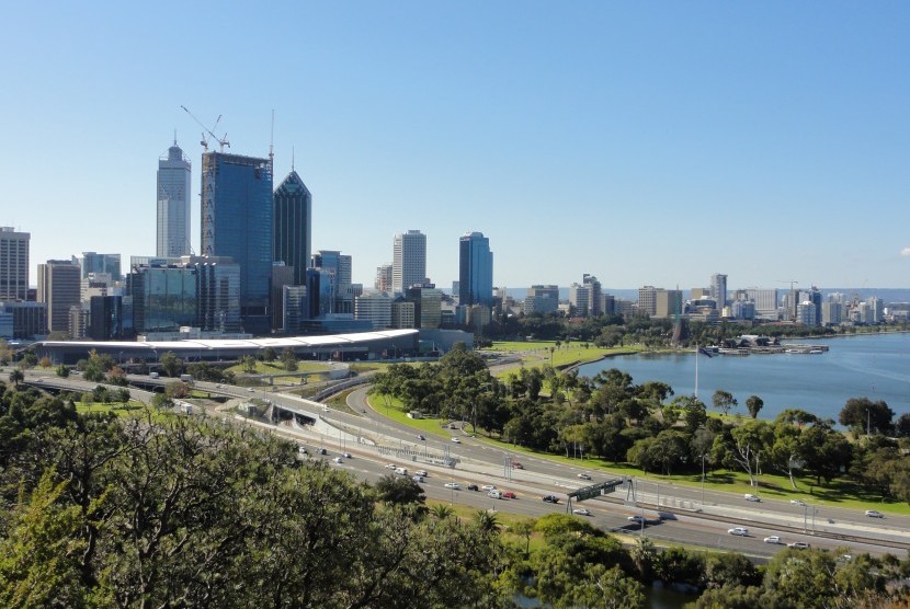 Pemandangan Kota Perth