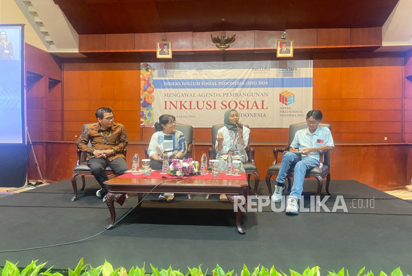 Pemaparan hasil penelitian indeks inklusi nasional 2025.