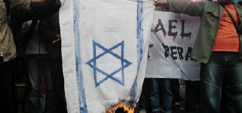 Pembakaran bendera Israel
