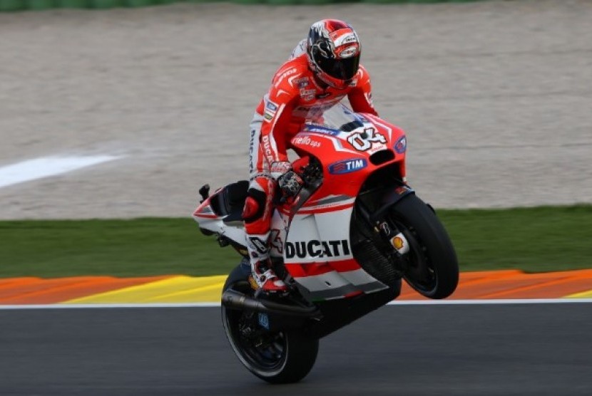 Pembalap Ducati Corse Andrea Dovizioso (ilustrasi)