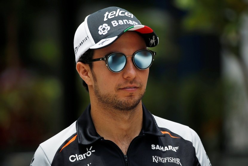 Pebalap tim Racing Point, Sergio Perez, mengisolasi diri menyusul hasil tes Covid-19 yang 