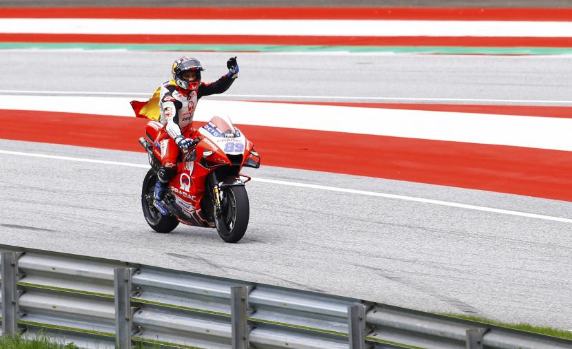 Pembalap Pramac Ducati Jorge Martin.