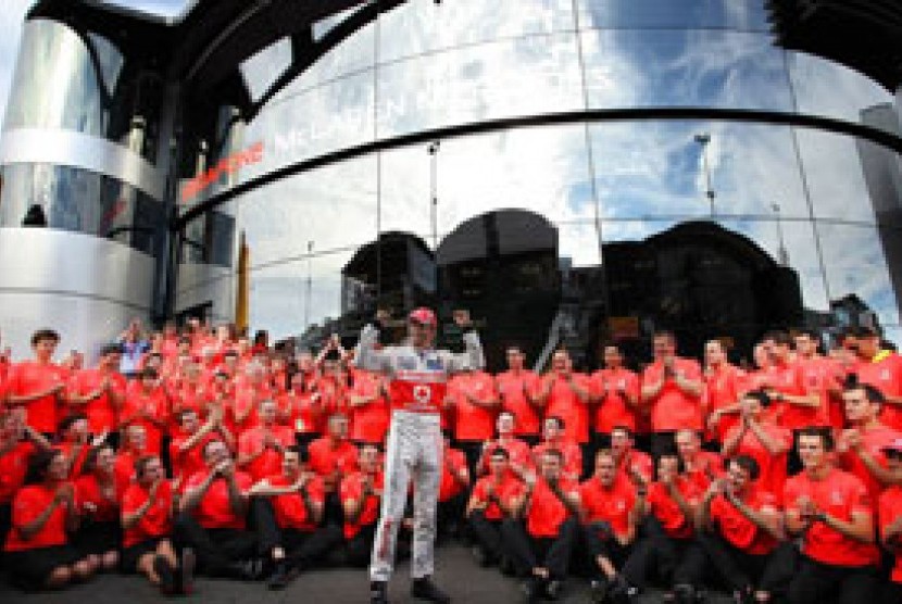 Jenson Button, saat masih jadi pembalap utama tim McLaren F1, 
