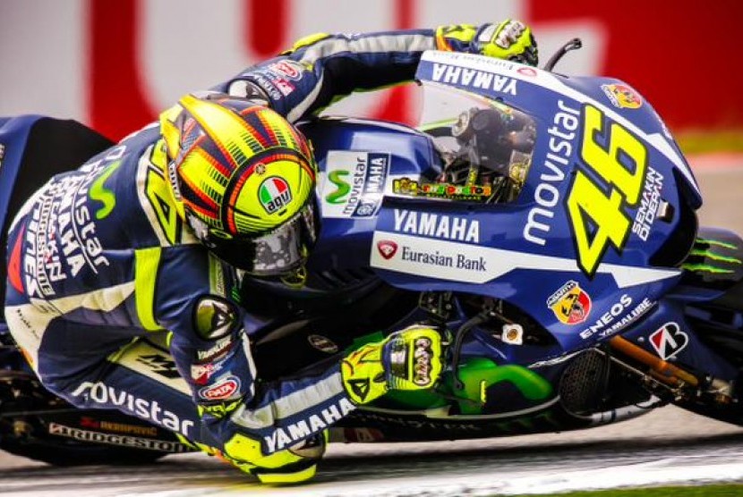 Pembalap Valentino Rossi.