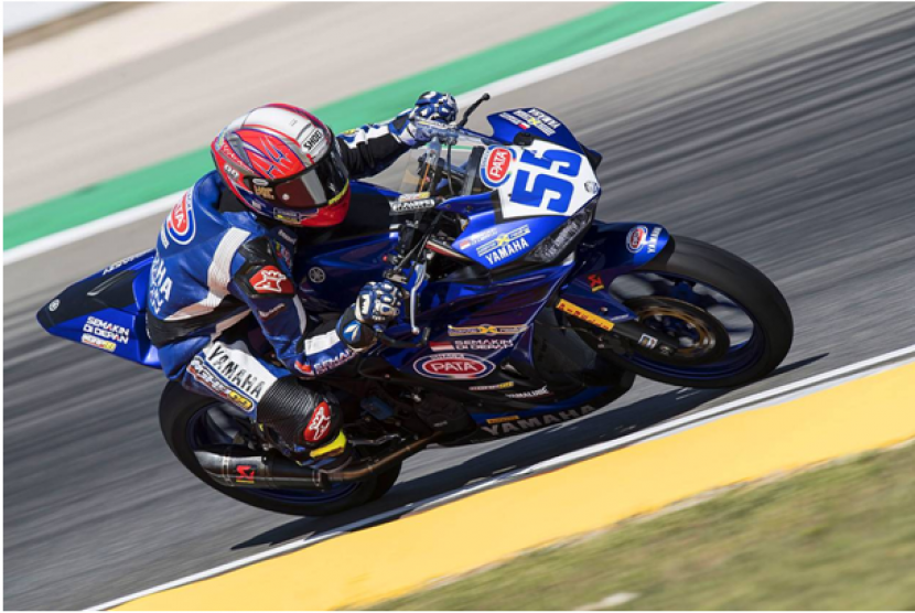 Pembalap Yamaha Galang Hendra Pratama akan beraksi di balapan World Super Sport (WSSP) Mandalika.