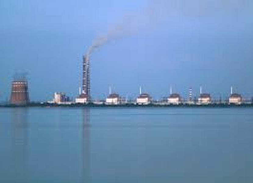 Pembangkit listrik tenaga nuklir Zaporizhzhia di Ukraina. Ukraina Sebut Gagalkan Serangan Jaringan Listrik dari Rusia