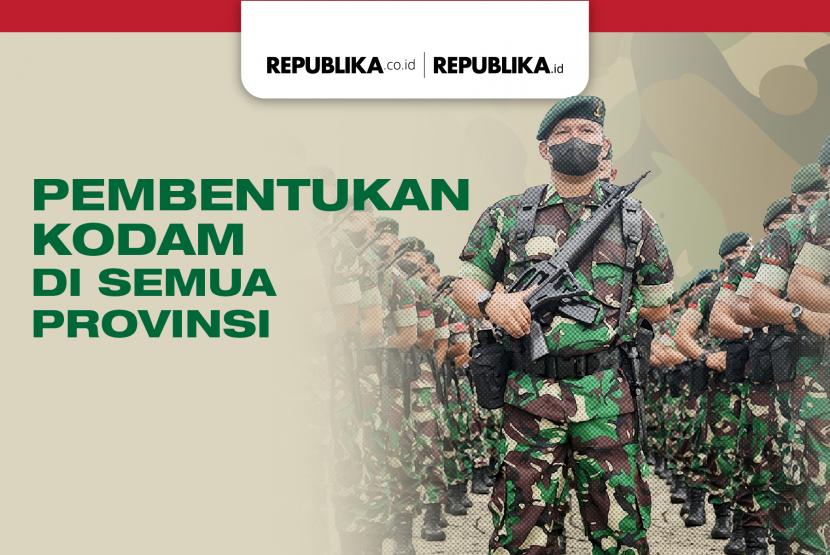 Pembangunan 38 kodam di seluruh Indonesia.