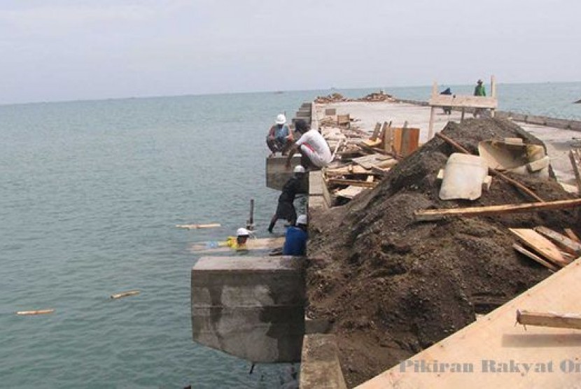 Pembangunan dermaga pelabuhan Patimban