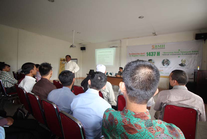 Pembekalan amil dan mujahid dakwah yang digelar oleh BMH di Jakarta, Selasa-Rabu (31/5-1/6). (29/5-30/5).