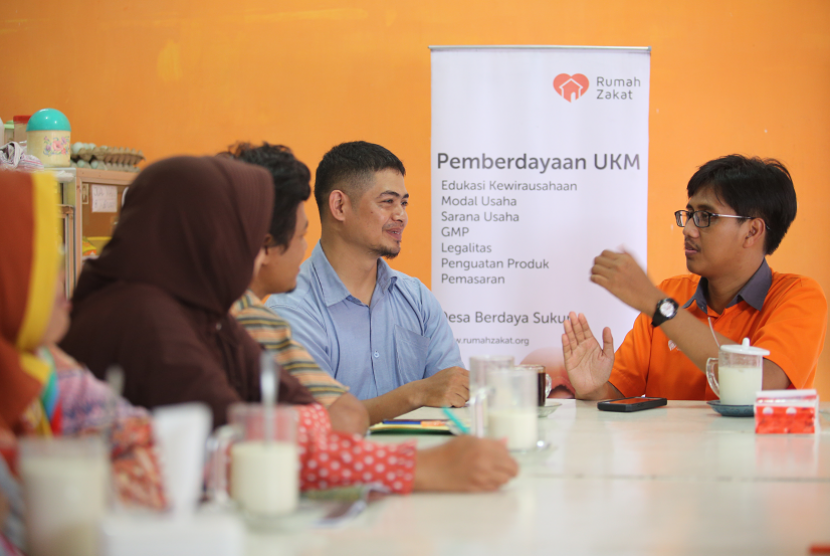 Pemberdayaan UMKM jadi salah satu fokus Rumah Zakat.