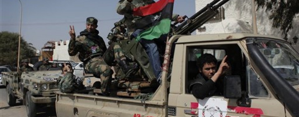Pemberontak Benghazi yang mendesak pimpinan Libya, Moamar Qadafi, mundur dari tampuh pimpinannya.