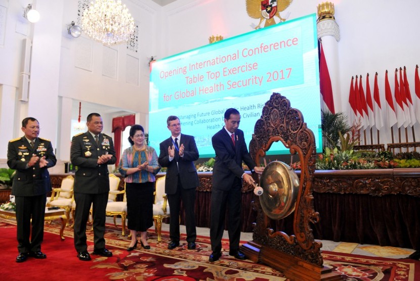 pembukaan Konferensi Internasional dan Table Top Exercise untuk Global Health Security 2017