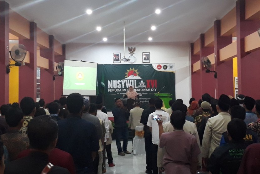 Pembukaan Musyawarah Wilayah XVI Pemuda Muhammadiyah DIY di SD Muhammadiyah Condongcatur.