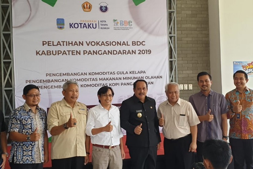 Pembukaan Pelatihan Vokasional Kopi Pangandaran.
