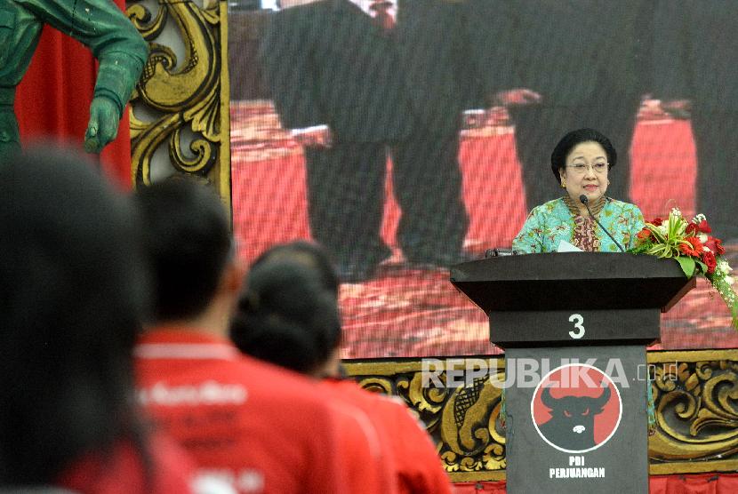 Ketua Umum PDI Perjuangan Megawati Soekarnoputri. 