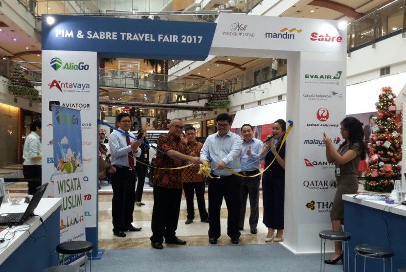 Pembukaan PIM & Sabre Travel Fair  2017 di Pondok Indah Mall 2 Jakarta. 