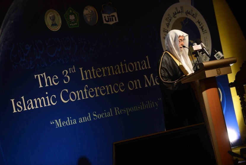 Pembukaan The third International Islamic Conference on Media di Jakarta beberapa waktu lalu.