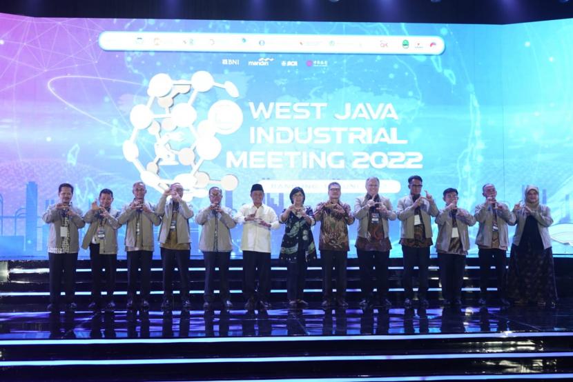 Pembukaan West Java Industrial Meeting (WJIM) 2022 di Kota Bandung, Rabu (15/6/2022)