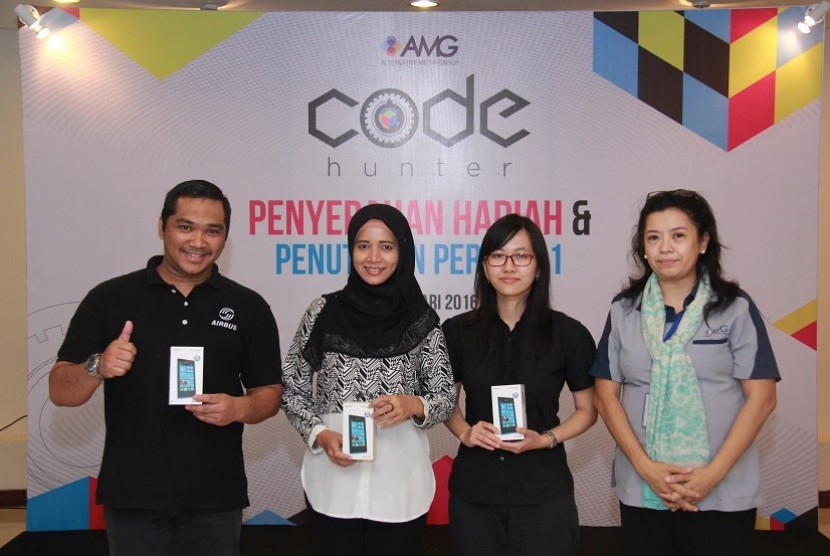 Pemenang berburu games Code Hunter