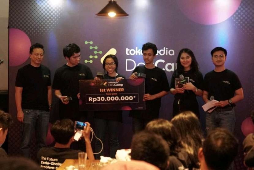 Pemenang Tokopedia DevCamp 2018.