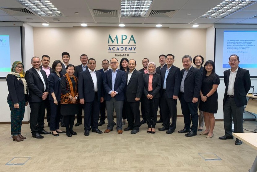 Pemerintah Indonesia melalui Direktorat Jenderal Perhubungan Laut kembali bertemu dengan Pemerintah Singapura melalui Maritime and Port Authority of Singapore (MPA).