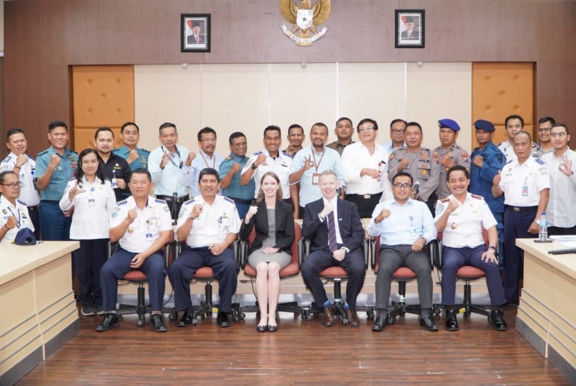 Pemerintah Indonesia melalui Kementerian Perhubungan bekerja sama secara khusus dengan Pemerintah Australia dengan menggelar Port Security Dekstop Exercise (PSDE) 2020.