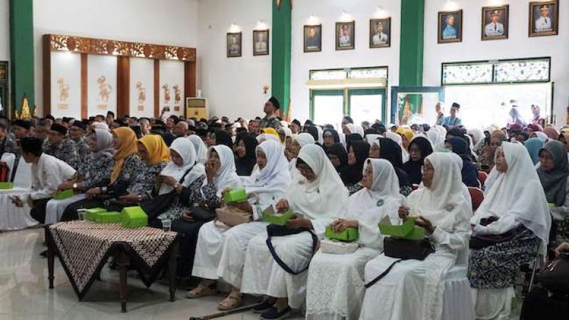 Jamaah haji asal Kota Yogyakarta akan segera diberangkatkan. (ilustrasi)