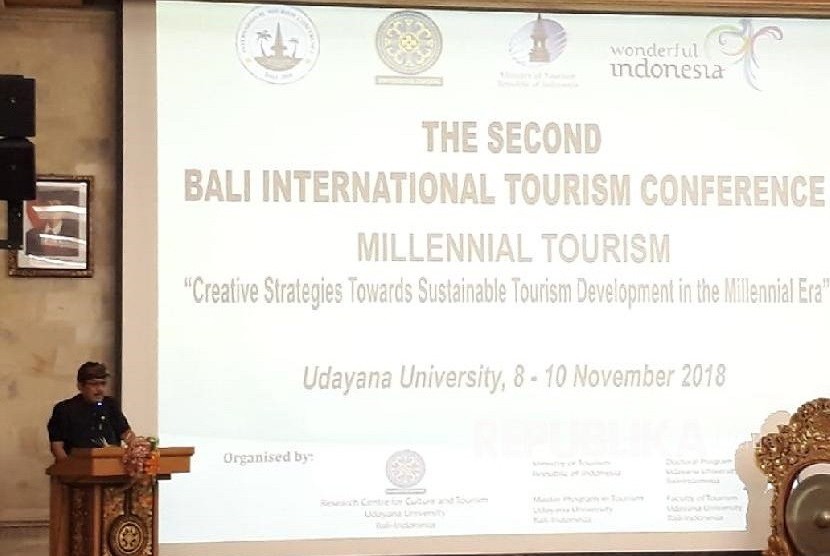 Pemerintah Provinsi Bali membidik 60 persen wisatawan milenial hingga lima tahun ke depan.  #The 2nd Bali International Tourism Conference Millennial Tourism #wisatawan milenial