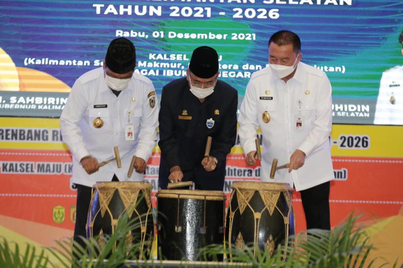 Pemerintah Provinsi Kalsel menggelar Musrenbang (Musyawarah Perencanaan Pembangunan) dalam rangka penyusunan RPJMD (Rancangan Pembangunan Jangka Menengah Daerah) Kalsel 2022 - 2026, di Gedung Idham Chalid Banjarbaru.