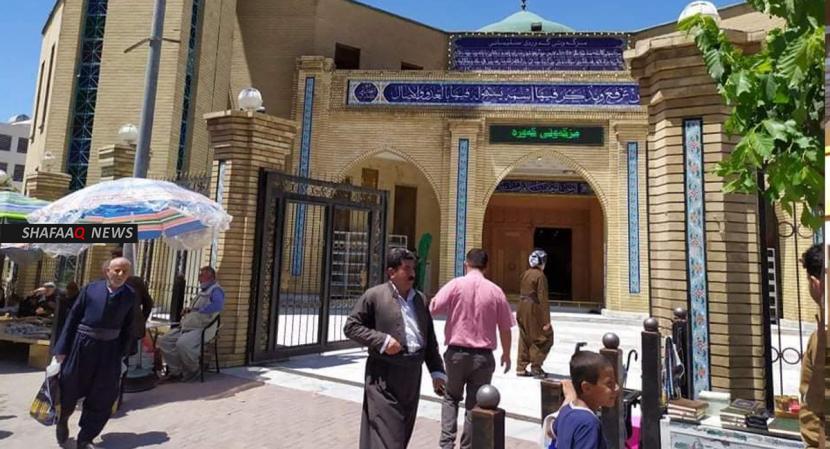Masjid Agung Sulaymaniyah Dibuka Kembali. Pemerintah wilayah Kurdistan telah mencabut larangan beribadah di masjid. Masjid Agung Sulaymaniyah kini kembali dibuka untuk umum, Senin (11/5).