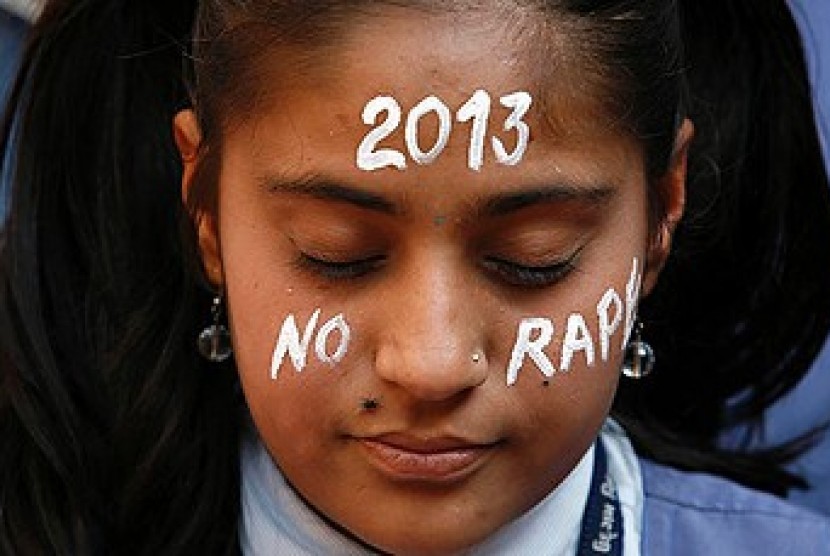 Pemerkosaan di India.