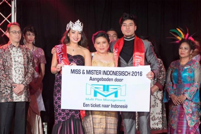 Pemilihan Miss dan Mister Indonesisch 2016.