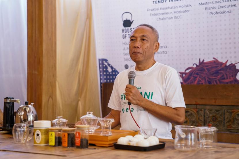 Pemilik usaha House of Tea, Satria Gunawan Suharno