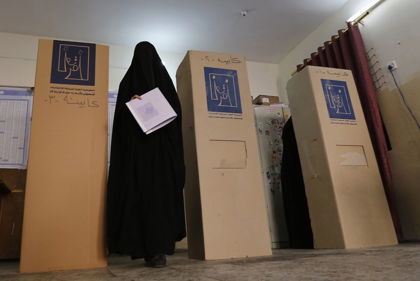 Irak gelar Pemilu perdana sejak jatuhnya Saddam Husain 2003. Pemilu Irak (ilustrasi)